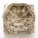 Detail of a facade rosette, exhibited in the Pergamon Museum