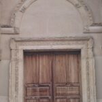 Front portal of Qasr al-Hayr al-Gharbi, reconstructed and displayed in the National Museum, Damascus.